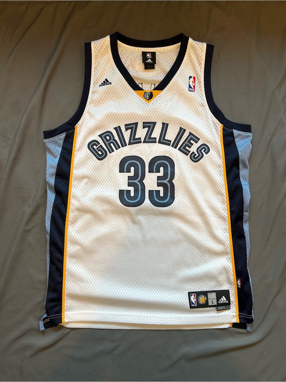 Authentic Adidas / NBA / Memphis Grizzlies / Mike Miller Jersey